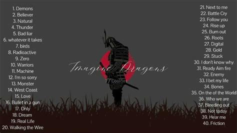 lyrics imagine dragons playlist 7/cookies|Imagine Dragons Playlist .